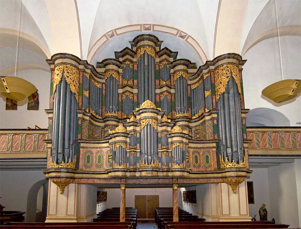 Die Orgel ist von Johann Patroklus Möller gebaut worden in den Jahren 1736-1738 Die Orgel ist von Johann Patroklus Möller gebaut worden in den Jahren 1736-1738