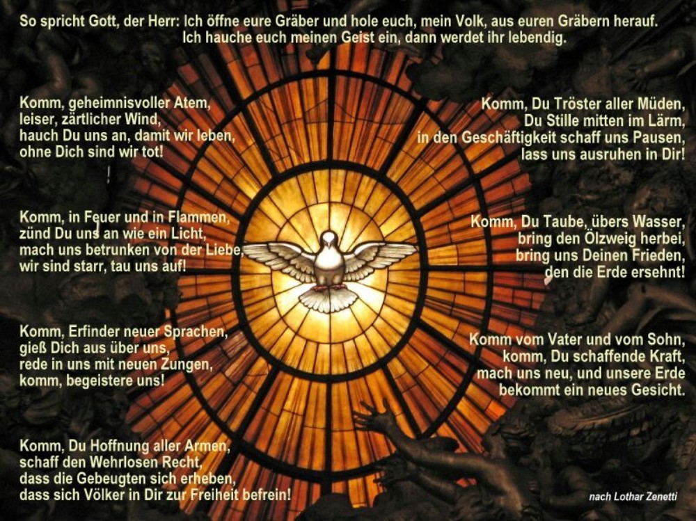Komm, Heiliger Geist Komm, Heiliger Geist